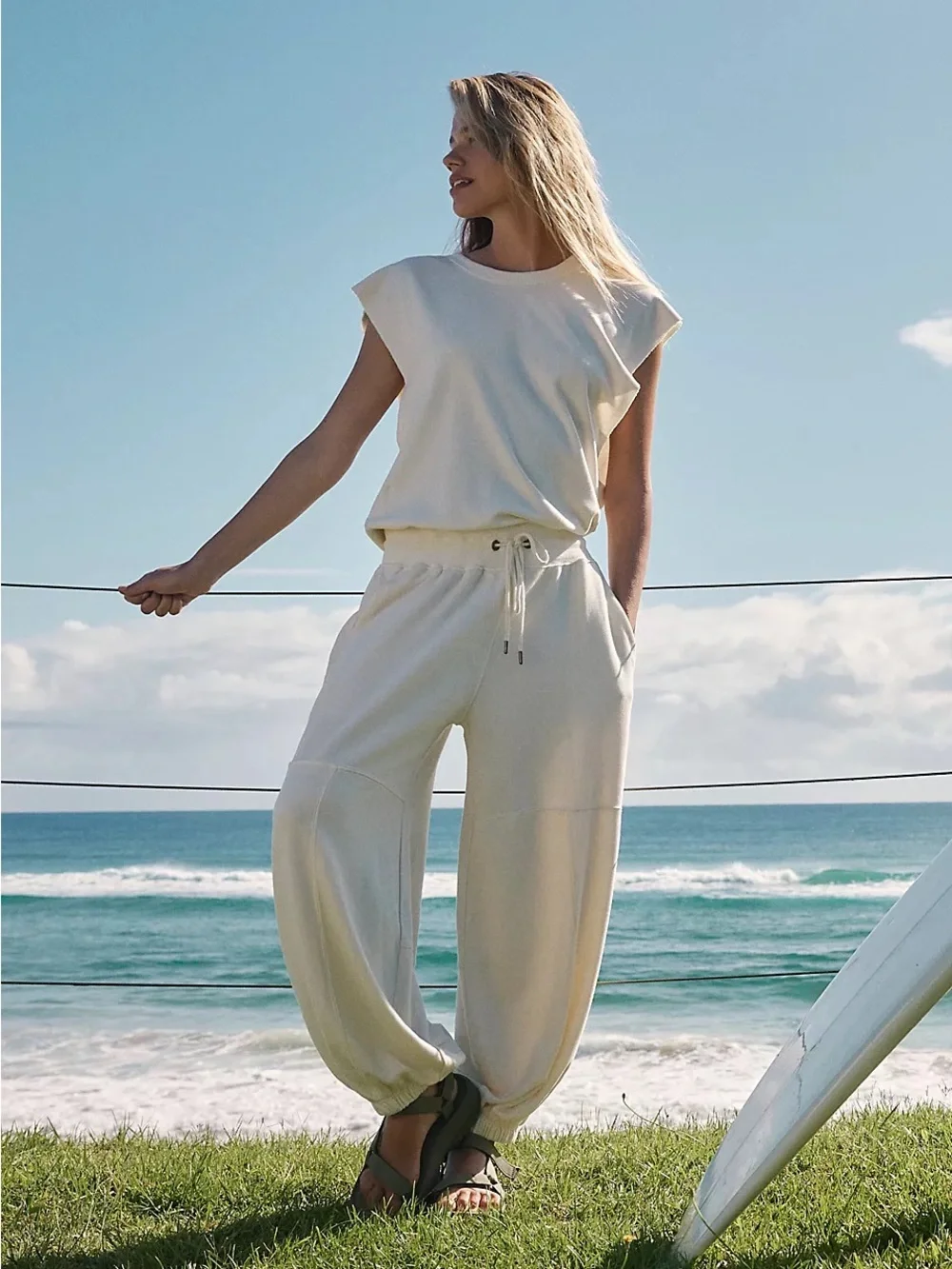 Free People Throw and Go Onesie